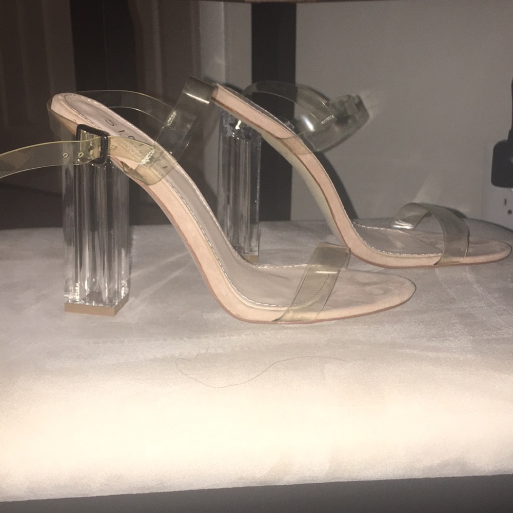 Clear Simmi Heels